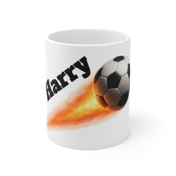 Personalised football mug | Footieskillz