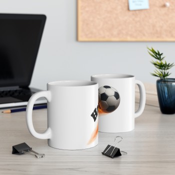 Personalised football mug | Footieskillz